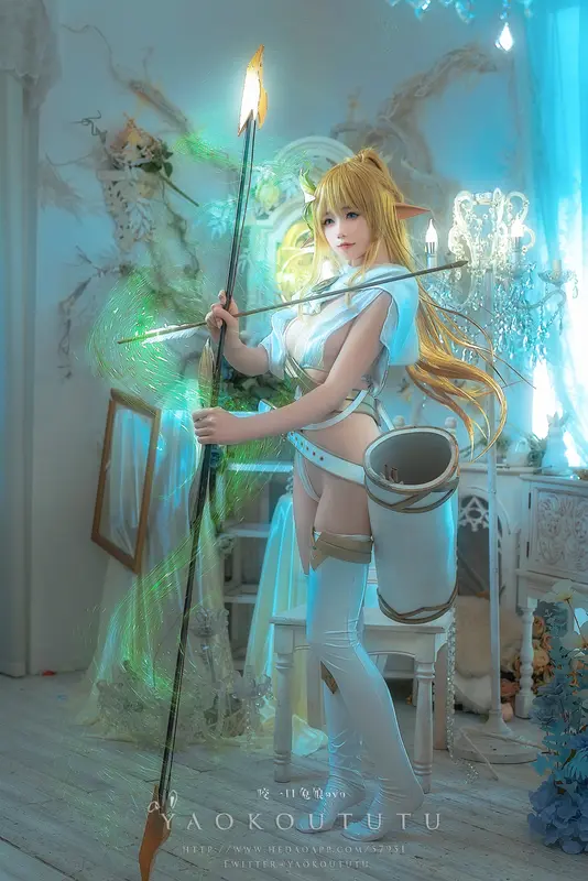 六月 精灵 弓箭手广寒宫 - 咬一口兔娘